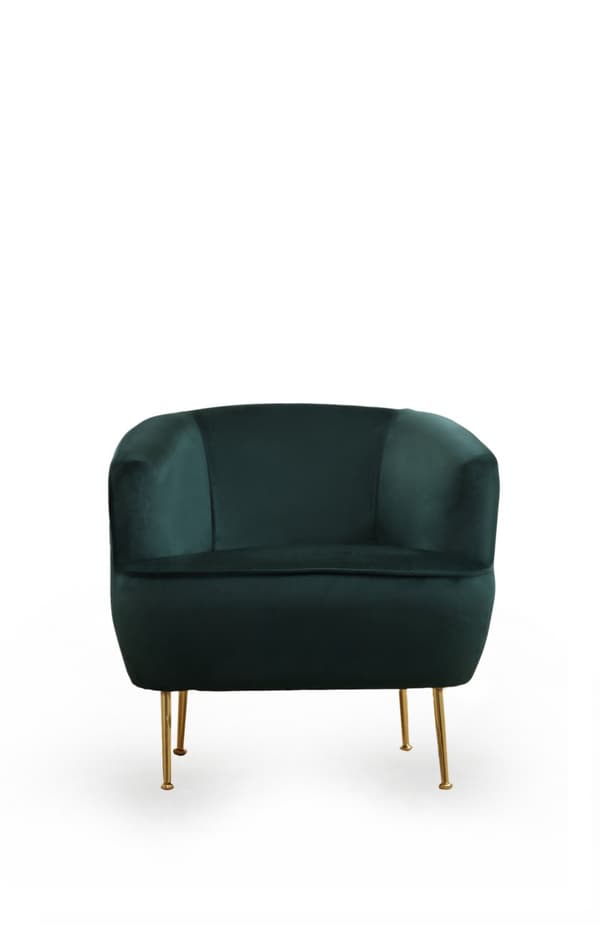 Chic Home Pilvi nojatuoli 83x72xK75 cm, tummanvihreä
