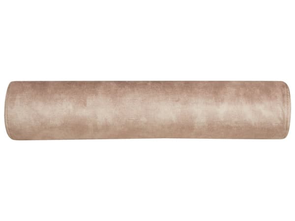 Sjeselong Taupe Fløyel 180 x 70 cm Metallben Ekstra pute med avtakbart trekk Moderne stil