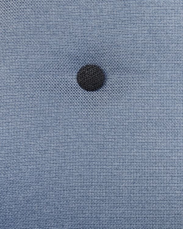 Børnestol Blå Blød Stol til Børn med Flodhest Design Moderne Børnelænestol til Børneværelse