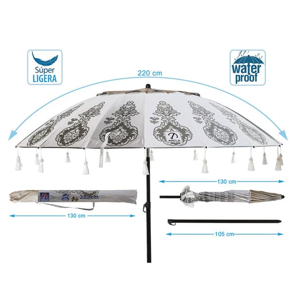 Atosa 220 Cm Parasol