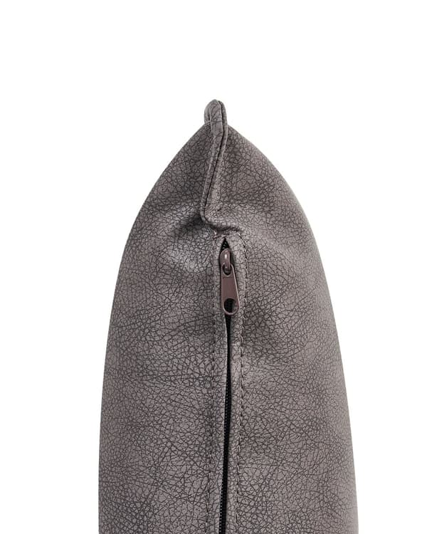 Fåtölj Mörkbrun Konstläder Träben Armstöd och Dynor Retro Klassiskt Traditionellt Vardagsrum