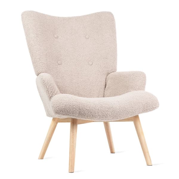 Fåtölj | MOSS TEDDY BOUCLE | i tyg TEDDY beige | | 828527