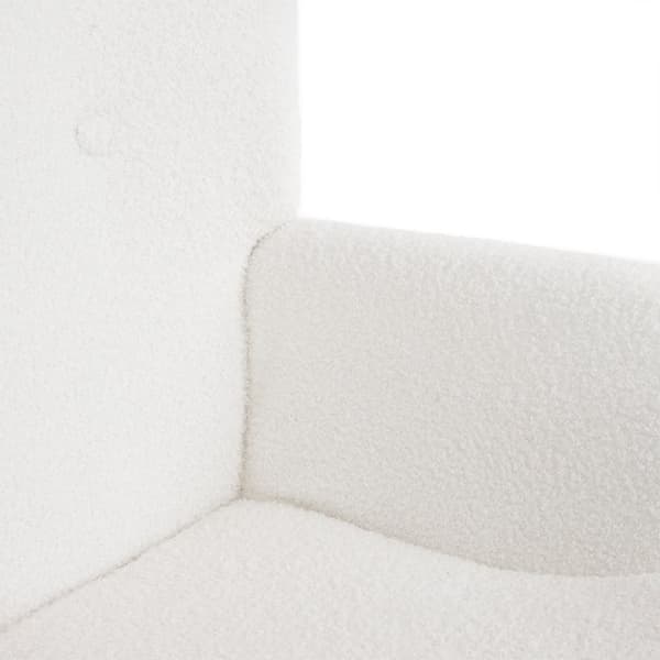 Nojatuoli | MOSS TEDDY BOUCLE | valkoisesta TEDDY-kankaasta | | 828534