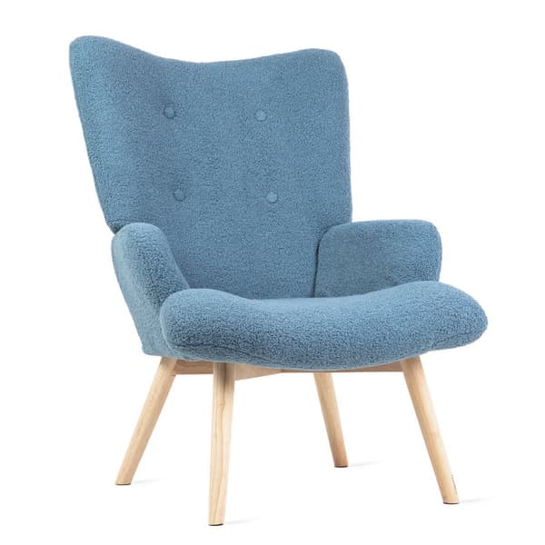 Nojatuoli | MOSS TEDDY BOUCLE | kankaalla TEDDY blue | | 828541