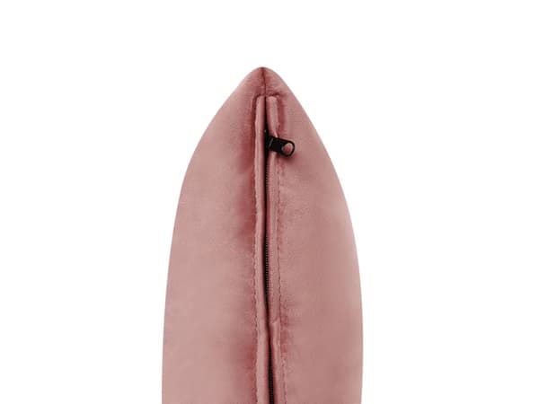Sjeselong Rosa Fløyel Venstrevendt Dekorative knapper Pyntepute Klassisk stil
