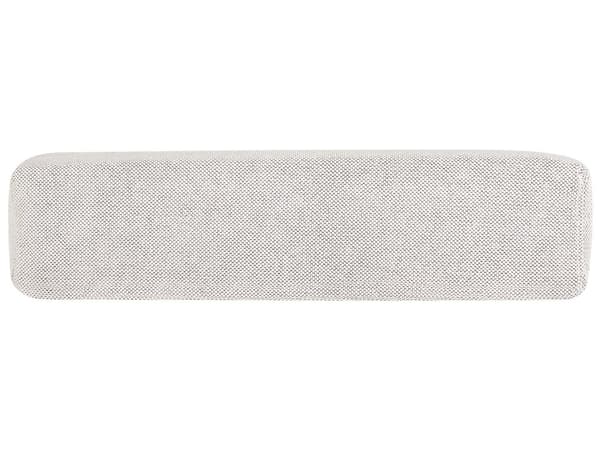 Sjeselong Off-White Stofftrekk Moderne Minimalistisk Stil Design til Stue og Soverom