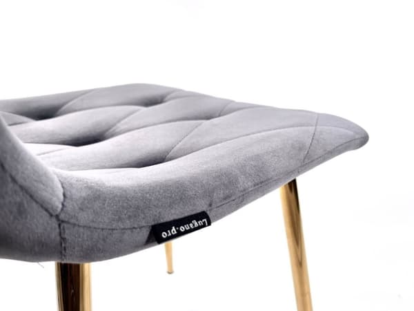 BORGO VELVET MØRKEGRÅ polstret stol