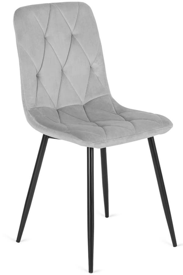 BORGO VELVET LIGHT GREY pehmustettu tuoli