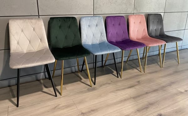 BORGO VELVET LIGHT GREY pehmustettu tuoli