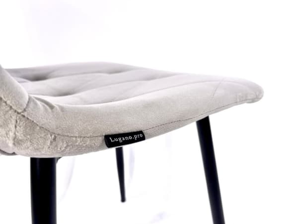 BORGO VELVET LIGHT GREY pehmustettu tuoli