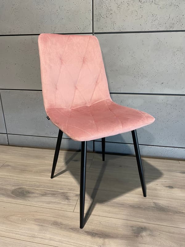 BORGO VELVET PINK pehmustettu tuoli