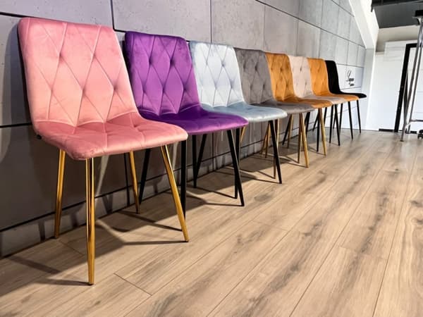 BORGO VELVET PINK pehmustettu tuoli
