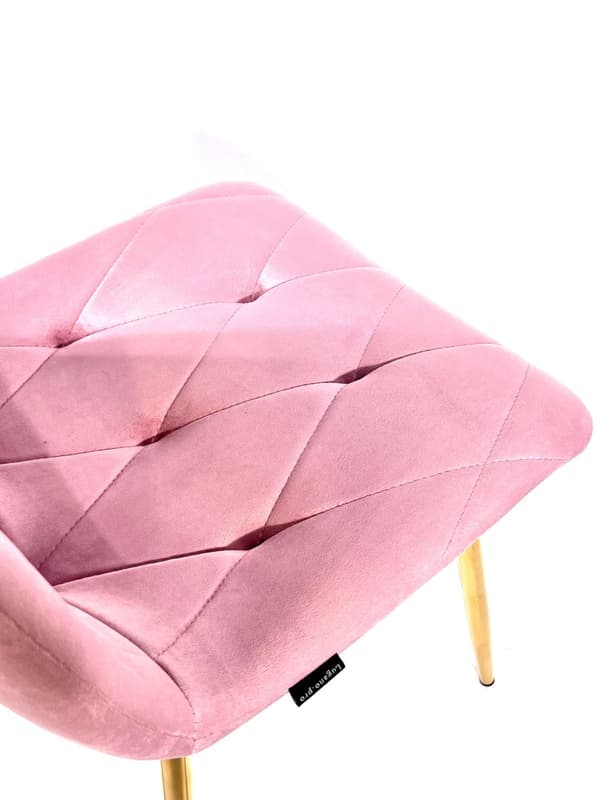 BORGO VELVET PINK pehmustettu tuoli