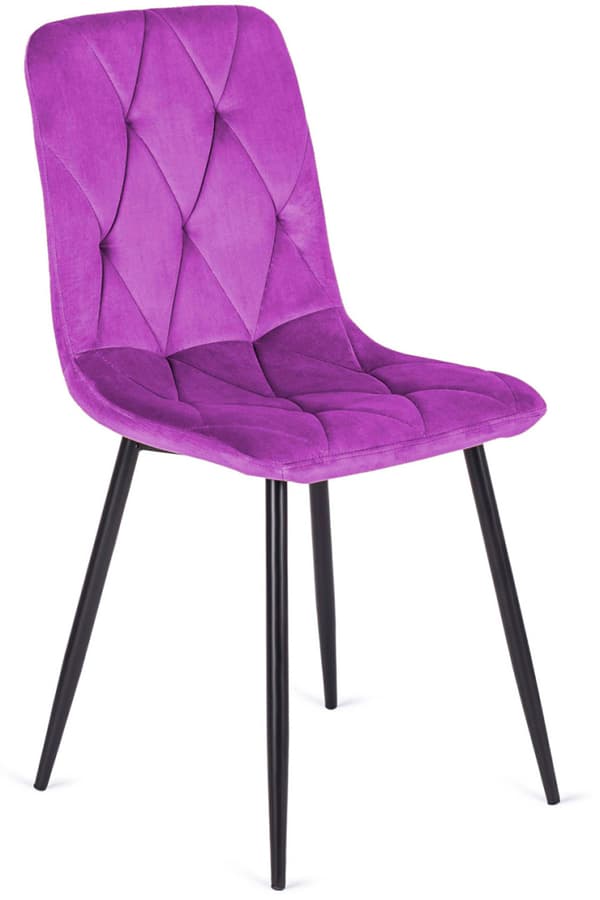 BORGO VELVET LILA stoppad stol