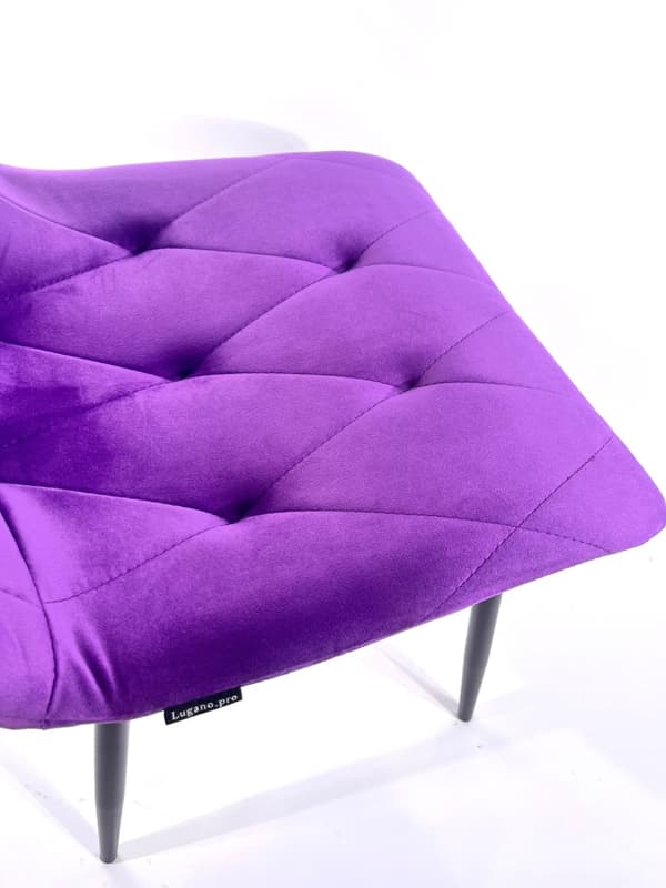 BORGO VELVET LILA stoppad stol