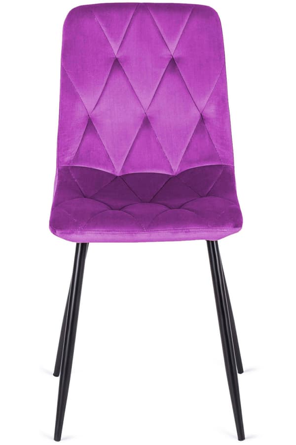 BORGO VELVET LILA stoppad stol