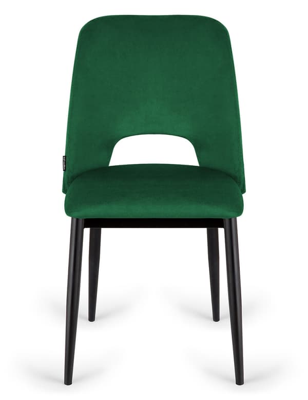 GOTI GREEN VELVET polstret stol