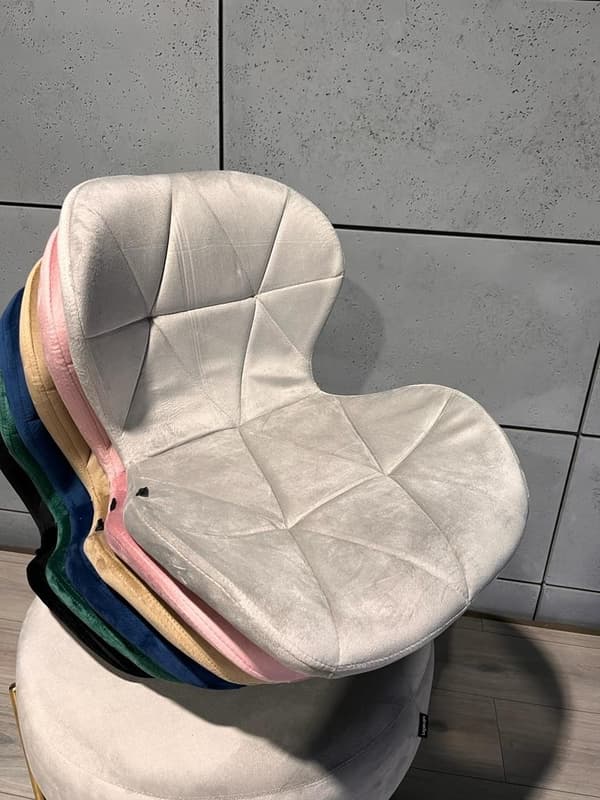 VASTO GREY VELVET pehmustettu tuoli