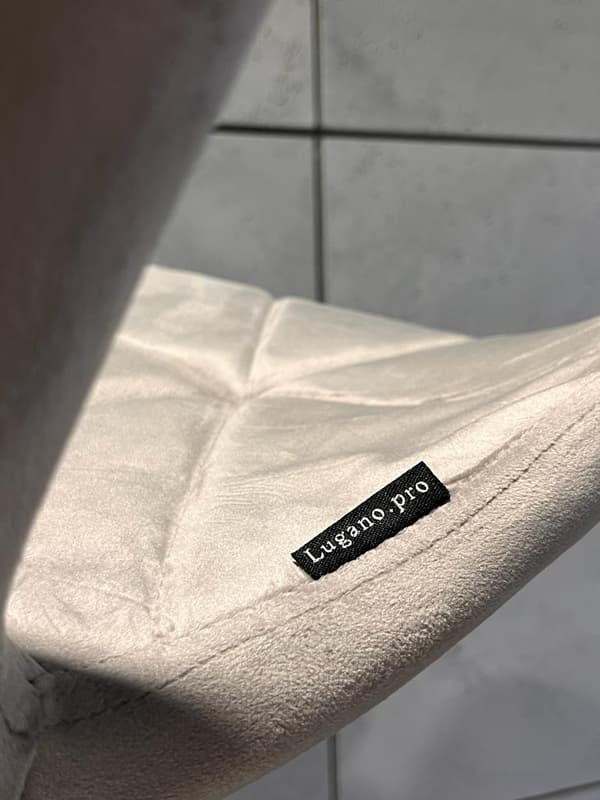 VASTO GREY VELVET pehmustettu tuoli