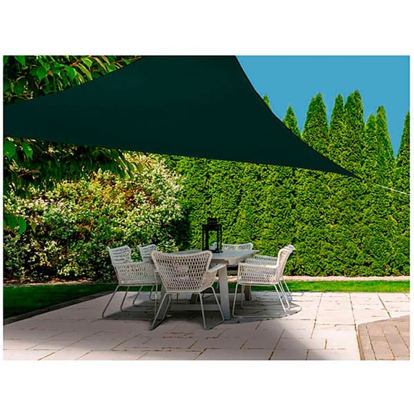 Ambiance Trekantet Skærmmarkise 73017 3.6x3.6x3.6 M Grøn