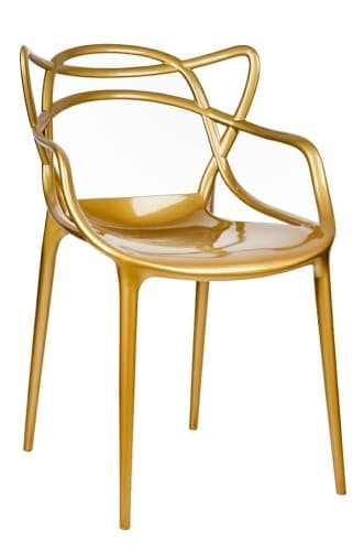LUXO guld stol - ABS