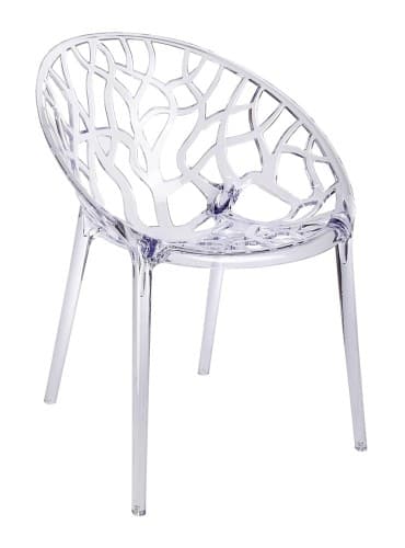 KORAL transparent stol - polykarbonat