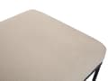 Miniatyrbilde 9 av 11: Sjeselong Beige Gyllenbrun Imitert Lin Syntetisk materiale Svarte ben i jern Ekstra pute Moderne stil Stue Daybed