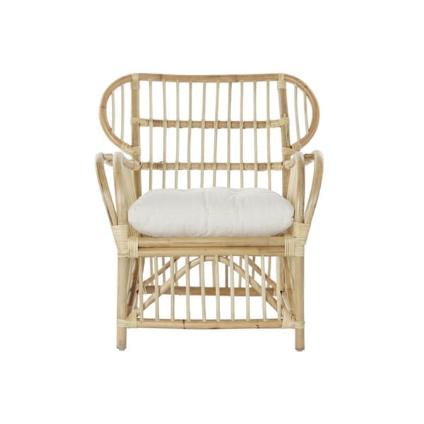 Fåtölj DKD Home Decor 8424001826964 Naturell Rattan (86 x 65 x 95 cm)