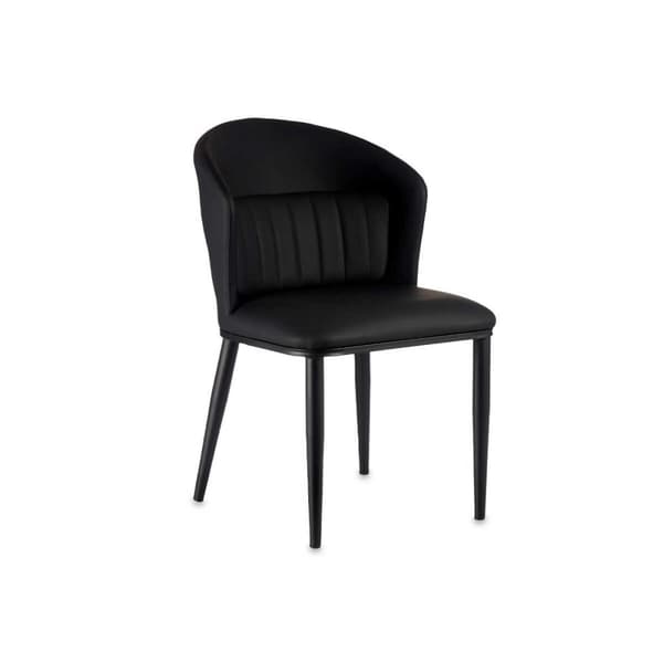 Fåtölj Rund Svart Stål 51 x 83,5 x 54 cm (2 antal)