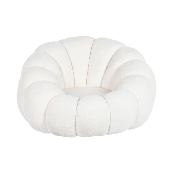 Lænestol DKD Home Decor Hvid 98 x 97 x 62 cm