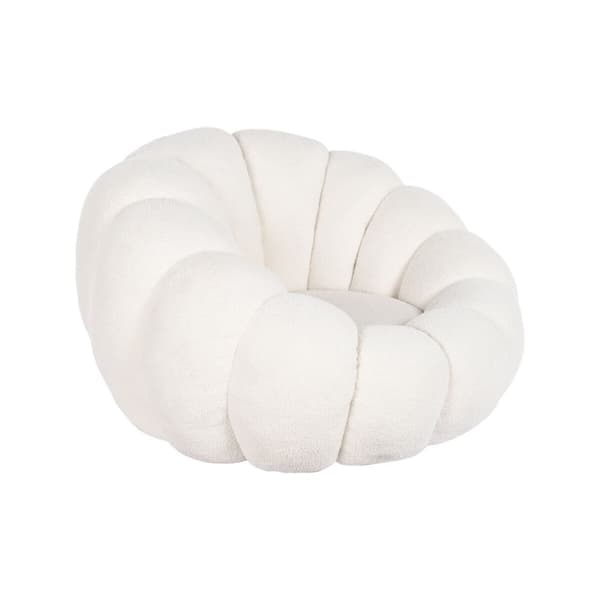 Lænestol DKD Home Decor Hvid 98 x 97 x 62 cm