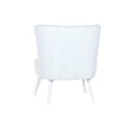 Miniatyrbillede 3 af 6: Lænestol DKD Home Decor 73 x 67 x 85 cm Blå Træ Hvid