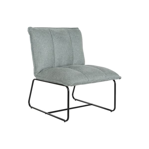Lænestol Home ESPRIT Sort Grøn Metal 66 x 71 x 77 cm