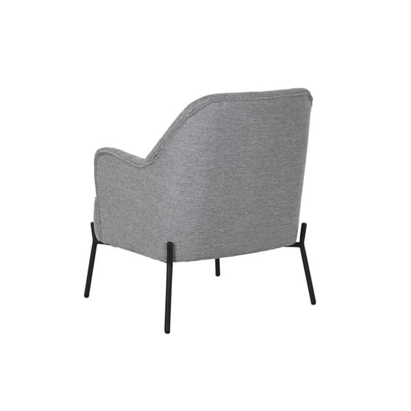 Lænestol DKD Home Decor Grå Metal 65 x 73 x 79,5 cm