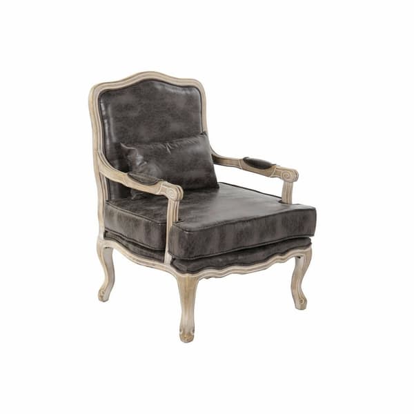 Lenestol DKD Home Decor Brun Naturell 70 x 66 x 94 cm