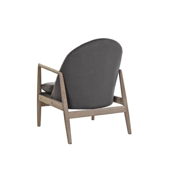 Lenestol DKD Home Decor Mørke Grå Gran Plast 68 x 69 x 89 cm 67 x 70 x 89 cm