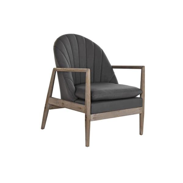 Lenestol DKD Home Decor Mørke Grå Gran Plast 68 x 69 x 89 cm 67 x 70 x 89 cm