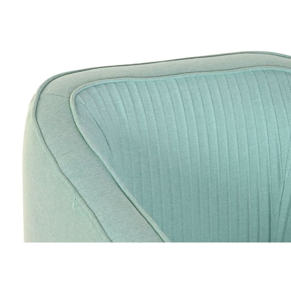 Lenestol DKD Home Decor Grønn Gyllen Metall 70 x 68 x 73 cm