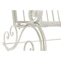 Miniatyrbilde 4 av 6: Gyngestol DKD Home Decor Metall Aluminium Hvit (118 x 90 x 92 cm)