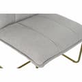 Pikkukuva 2 / 6: Nojatuoli DKD Home Decor Beige Kullattu Metalli Polyesteri (66 x 71 x 77 cm)