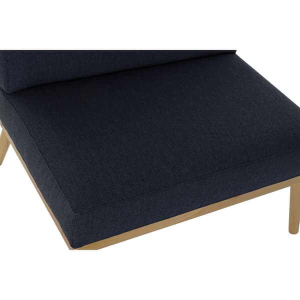 Nojatuoli DKD Home Decor Sininen Laivastonsininen Mäntypuu 80 x 66 x 72 cm