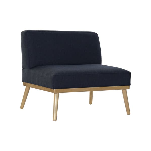 Nojatuoli DKD Home Decor Sininen Laivastonsininen Mäntypuu 80 x 66 x 72 cm