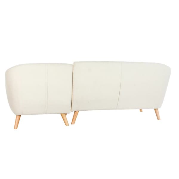 Divaanisohva DKD Home Decor Kerma Kumipuu 226 x 144 x 84 cm