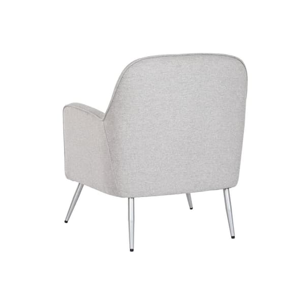 Nojatuoli Home ESPRIT Harmaa Hopeinen 71 x 68 x 81 cm