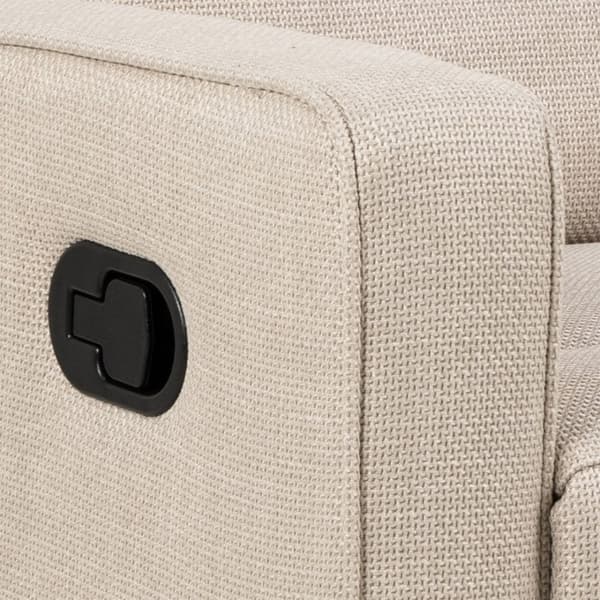 Asila lenestol recliner med fotstøtte beige.