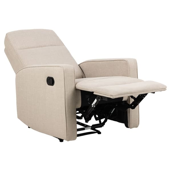 Asila lenestol recliner med fotstøtte beige.