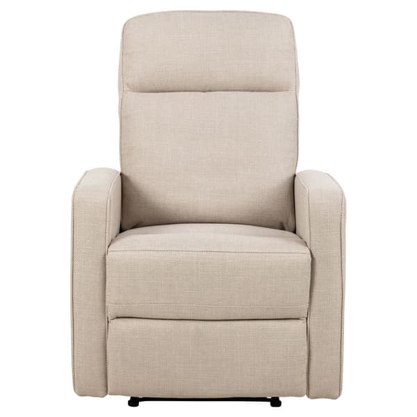 Asila lenestol recliner med fotstøtte beige.