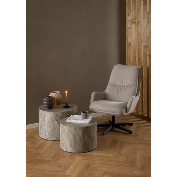Bosley lenestol dreiefunksjon beige.