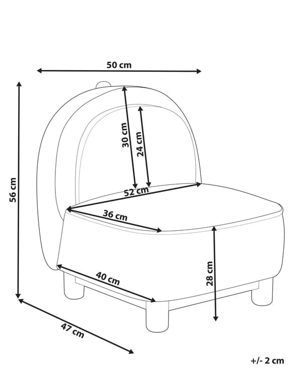 Djurstol Mörkgrön Polyesterklädsel Utan Armstöd Barnmöbel Stol för barn Modern Design Triceratops Barnrum Vardagsrum Sovrum