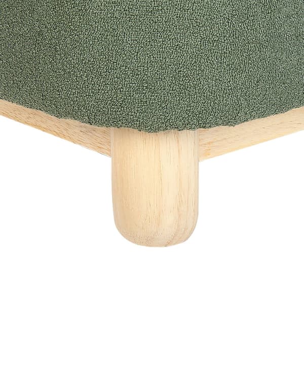 Djurstol Mörkgrön Polyesterklädsel Utan Armstöd Barnmöbel Stol för barn Modern Design Triceratops Barnrum Vardagsrum Sovrum